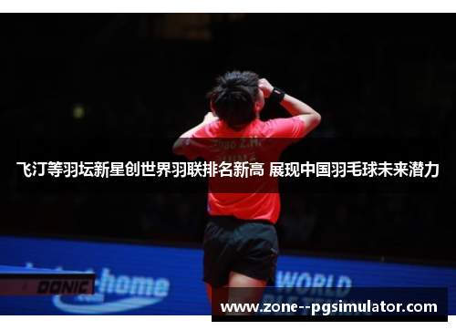 飞汀等羽坛新星创世界羽联排名新高 展现中国羽毛球未来潜力