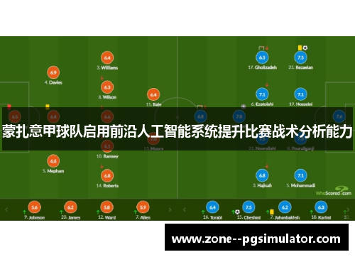 蒙扎意甲球队启用前沿人工智能系统提升比赛战术分析能力